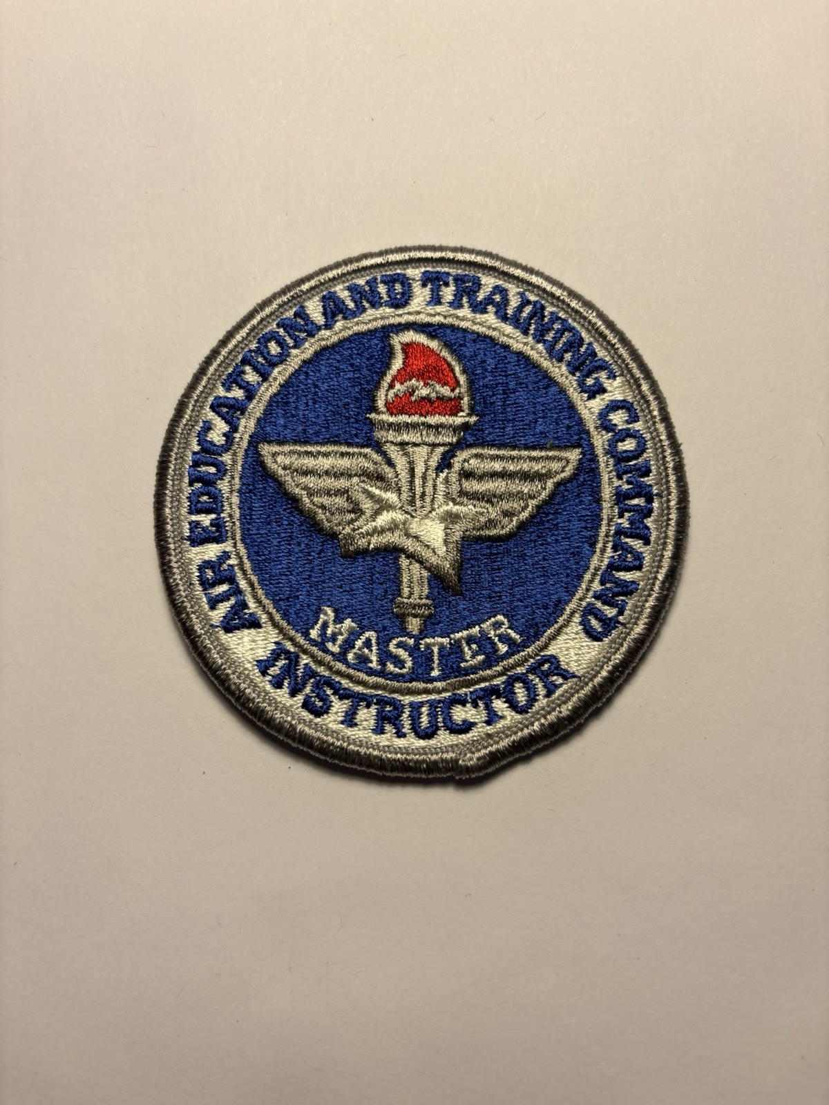 U.S. Air Force Air Training Command Master Instructor Patch Insignia