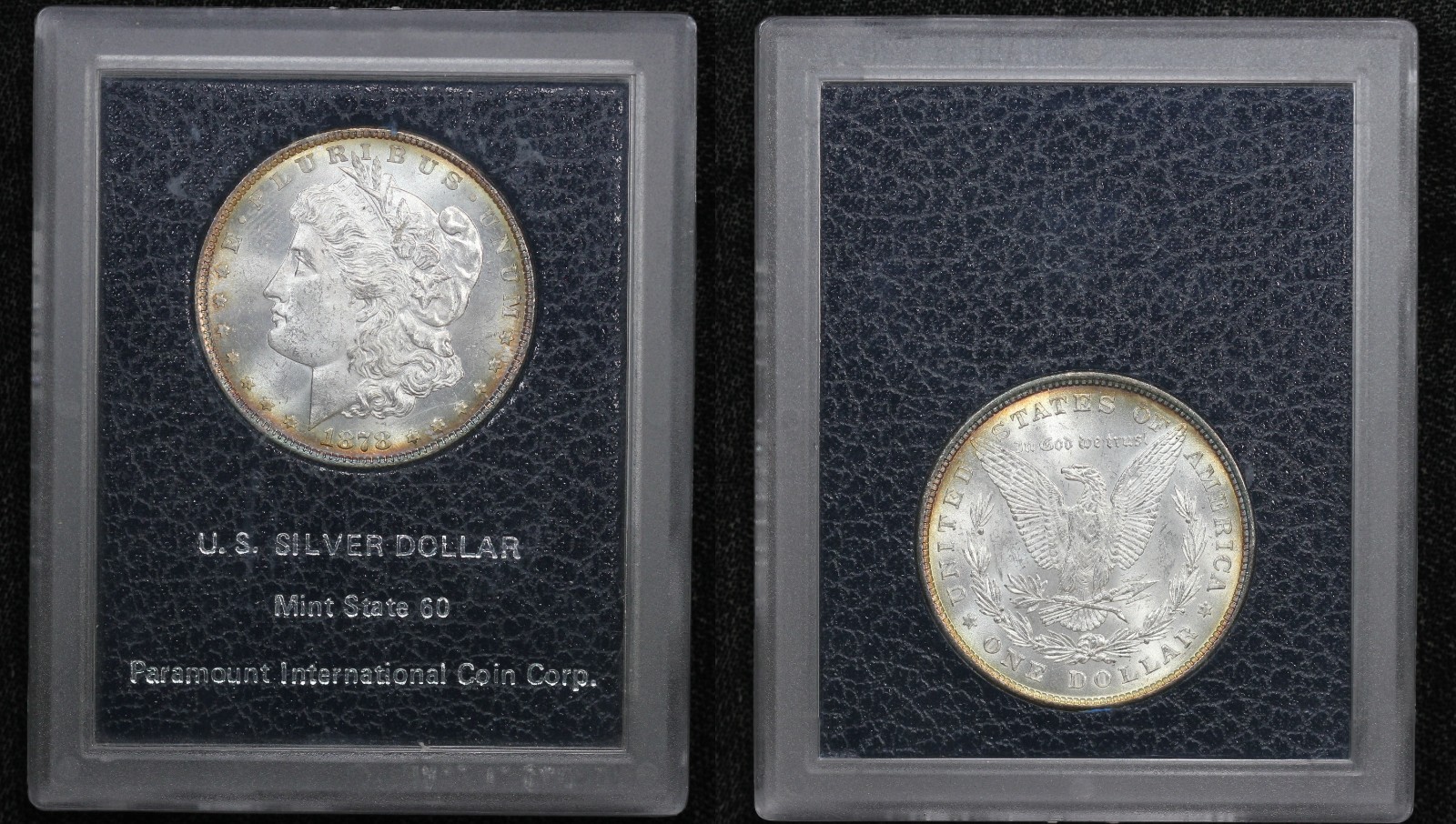 1878 Morgan Dollar Eight Tail Feathers VAM-17 BU 5GH1