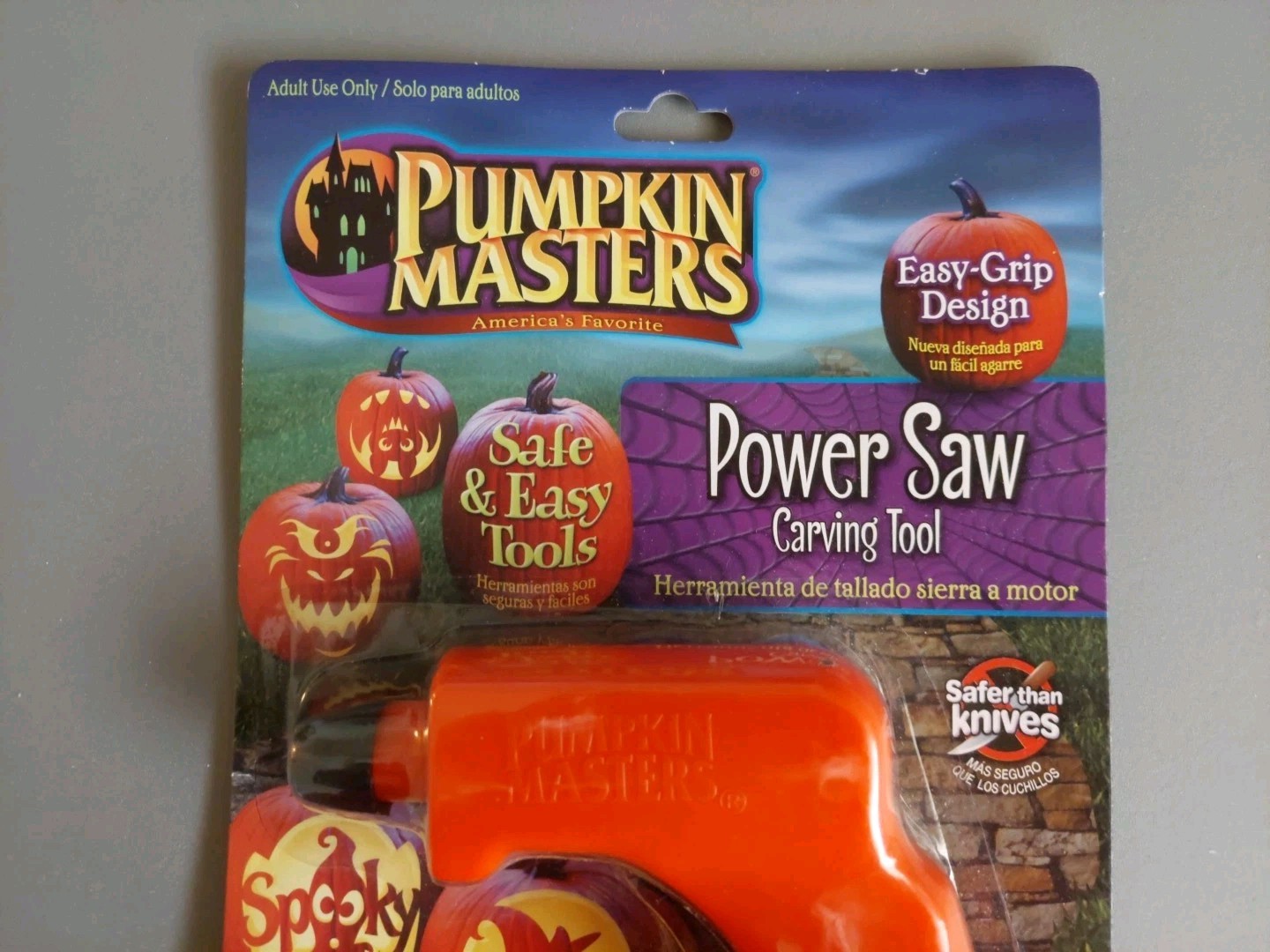 Pumpkin Masters Power Saw Carving Tool Set Screwdriver + 2 Blades