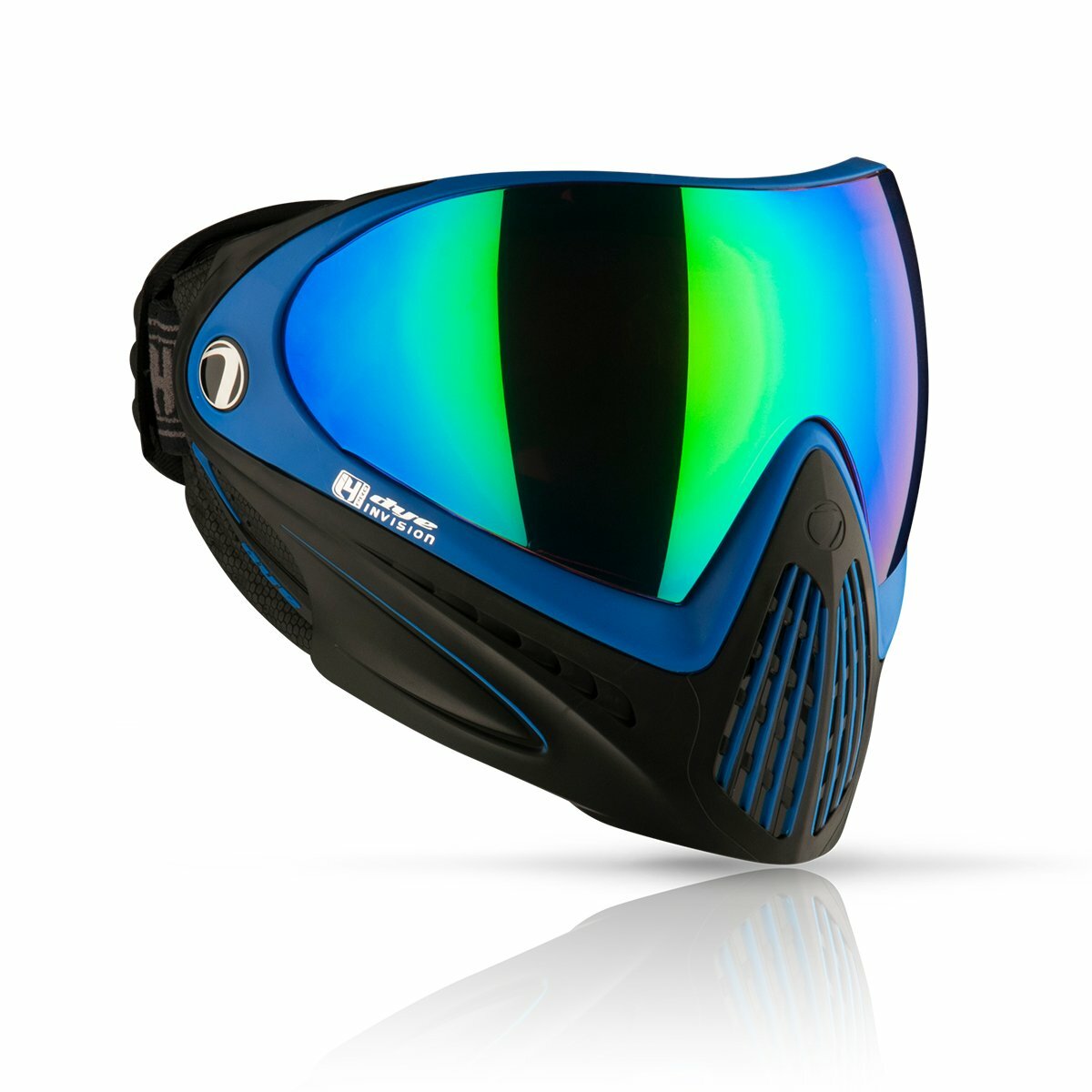 New Dye I4 Pro Thermal Paintball Airsoft Goggles Mask - Seatec Black / Blue