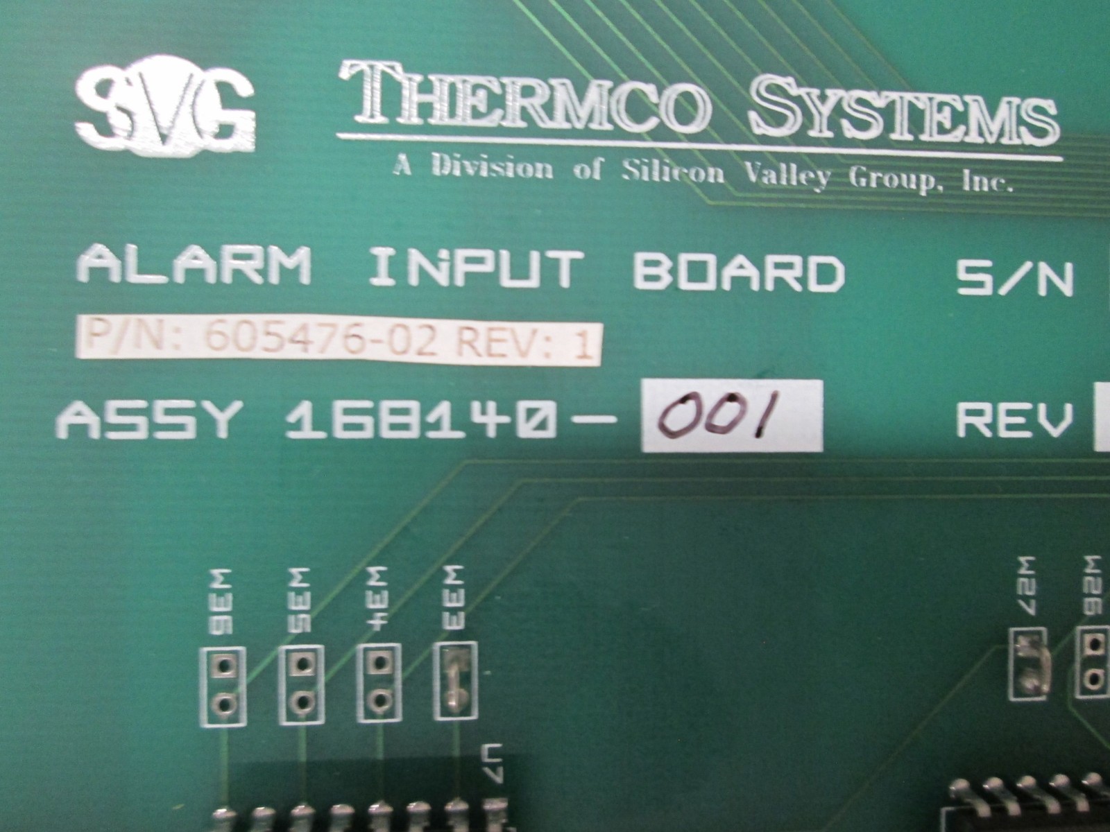 SPT Micro, 605476-02, Alarm Input, PCB Assy, New