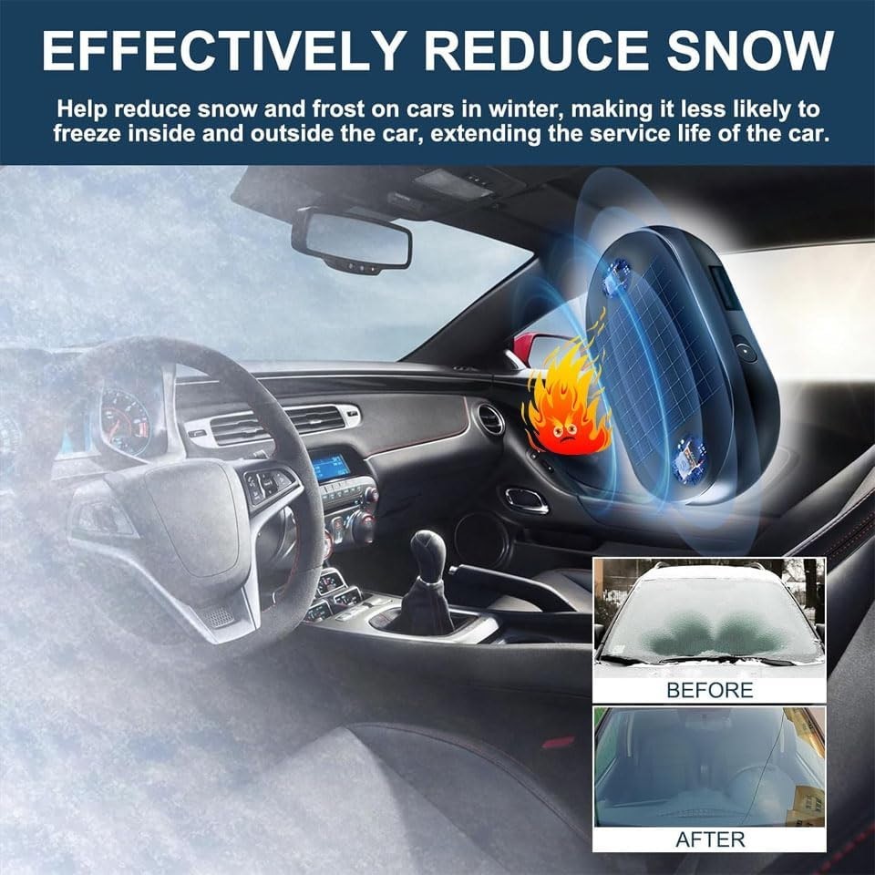 4 Pcs Electromagnetic Anti-freezing Device,electromagnetic Car Snow Removal