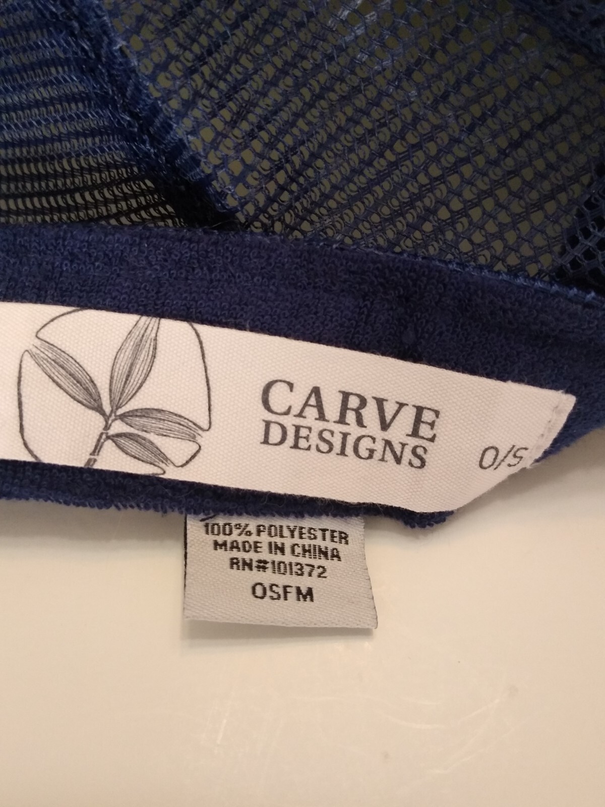 Crave Designs OSFM Cap Snap Back Blue & White