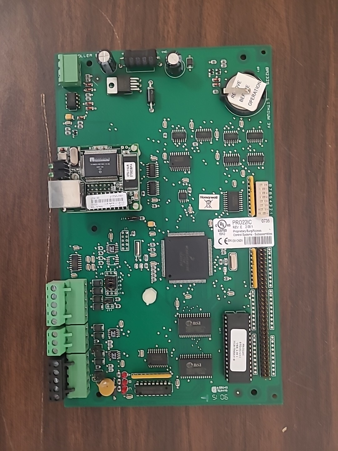Honeywell Access PRO Series PRO22IC Main CPU with Ethernet