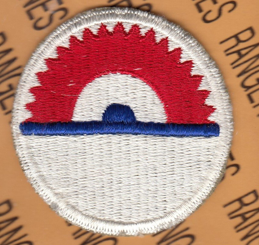 WWII US Army  Labrador Northeast Canada Base Command ~2.5" patch c/e A