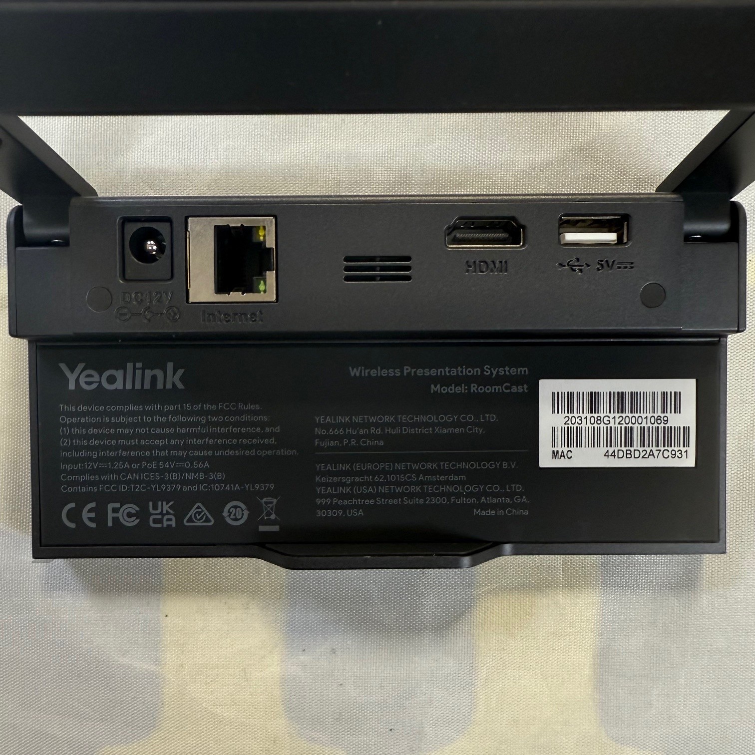 Yealink RoomCast Wireless Presentation System