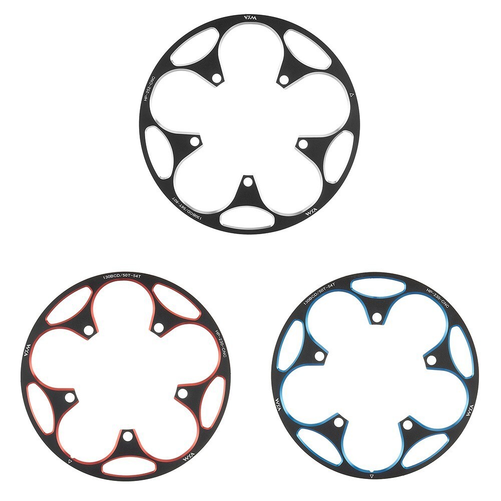 Aluminum Alloy 130BCD Bicycle Chain Guards Sprocket Cover Lightweight Design