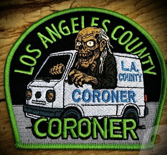 Patch ~ CALIFORNIA CA LOS ANGELES COUNTY CORONER MEDICAL EXAMINER LIMITED V5