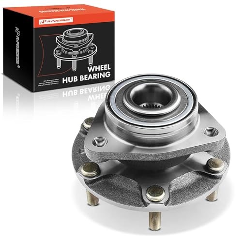 Front Wheel Bearing and Hub Assembly with 6-Lug Compatible with Hyundai
