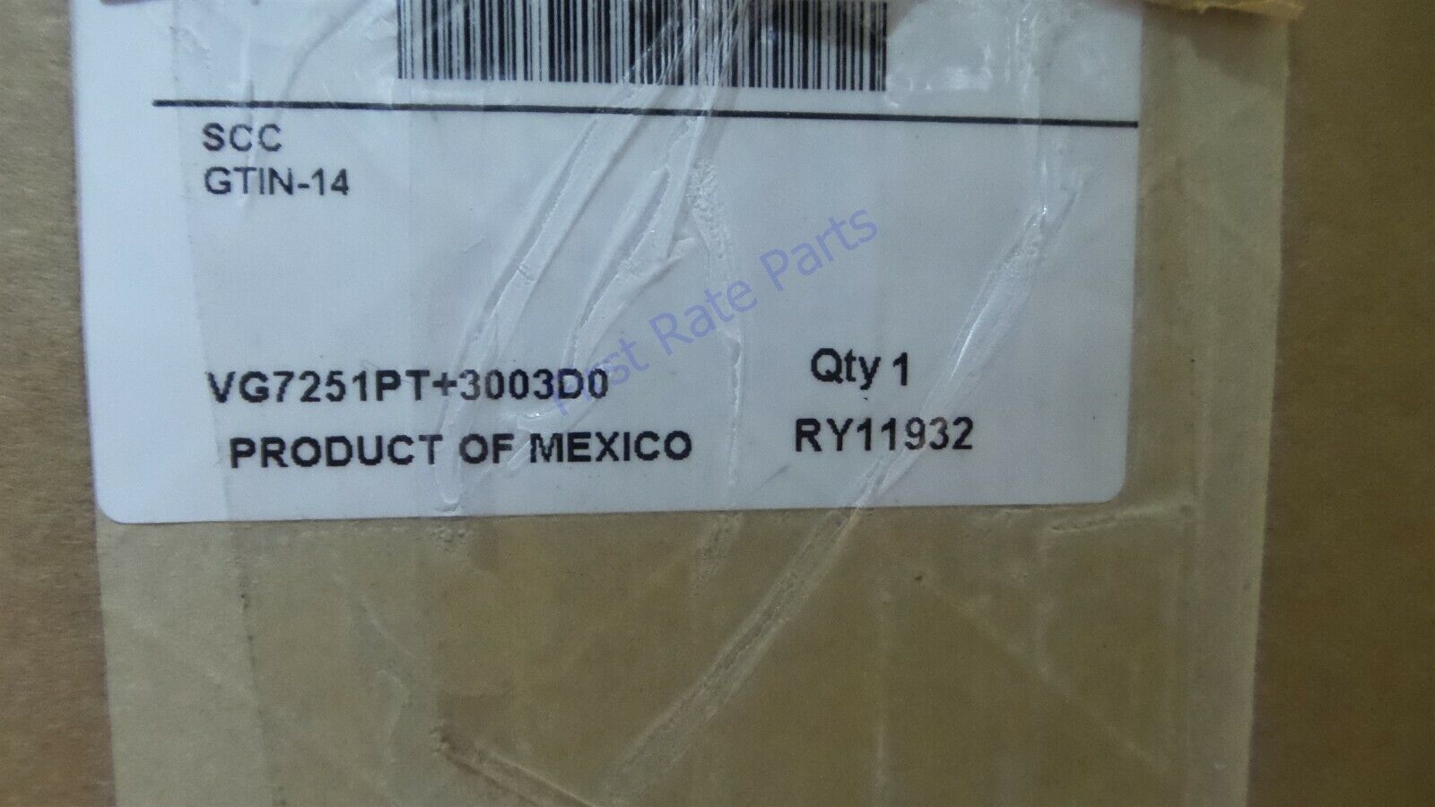 Johnson Controls VG7251PT+3003D Globe Valve Actuator VG7251PT3003D 1-1/4" Spring