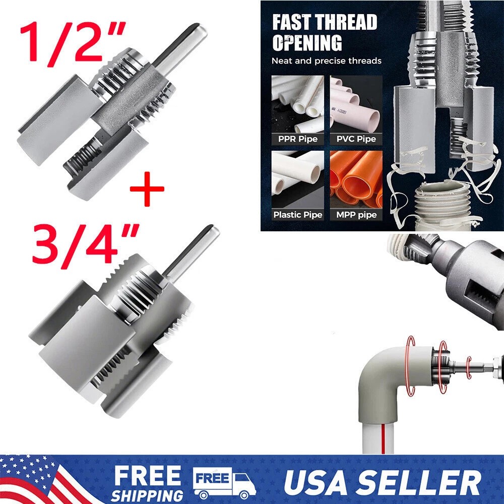 Integrated Internal & External Pipe Threading Tool,PVC Pipe Thread Cutting Tool