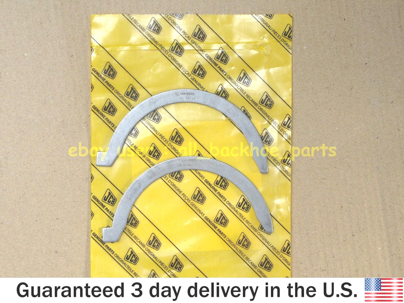 JCB BACKHOE - GENUINE JCB KIT - THRUST WASHER (PART NO. 320/09208)