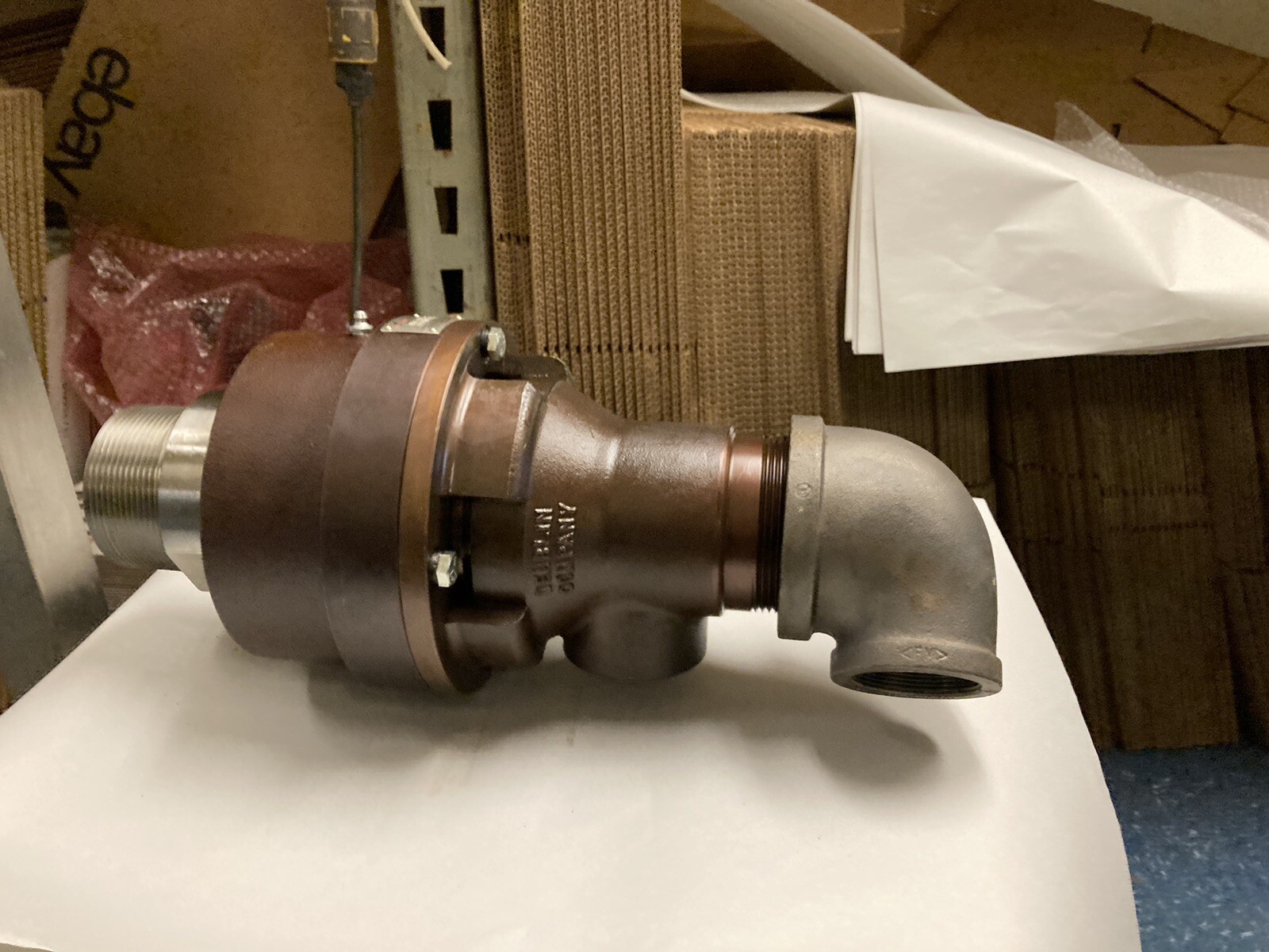 Deublin,857-005-101,Rotary Union 3 NPT RH 1 F.S. DN 80