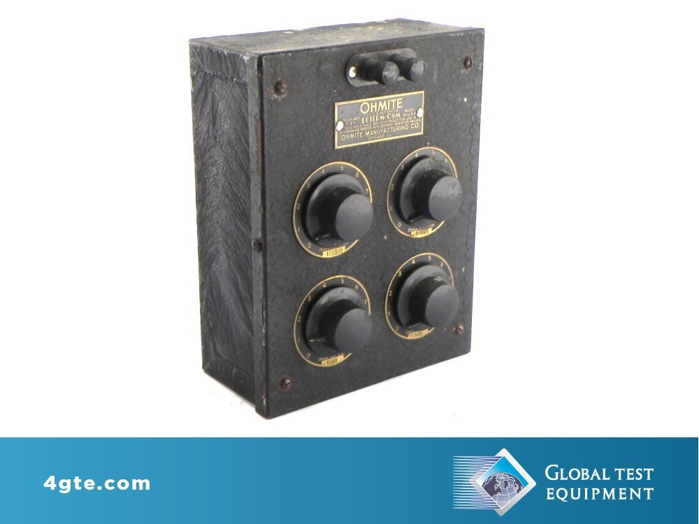 Ohmite Detem-Ohm Resistance Box
