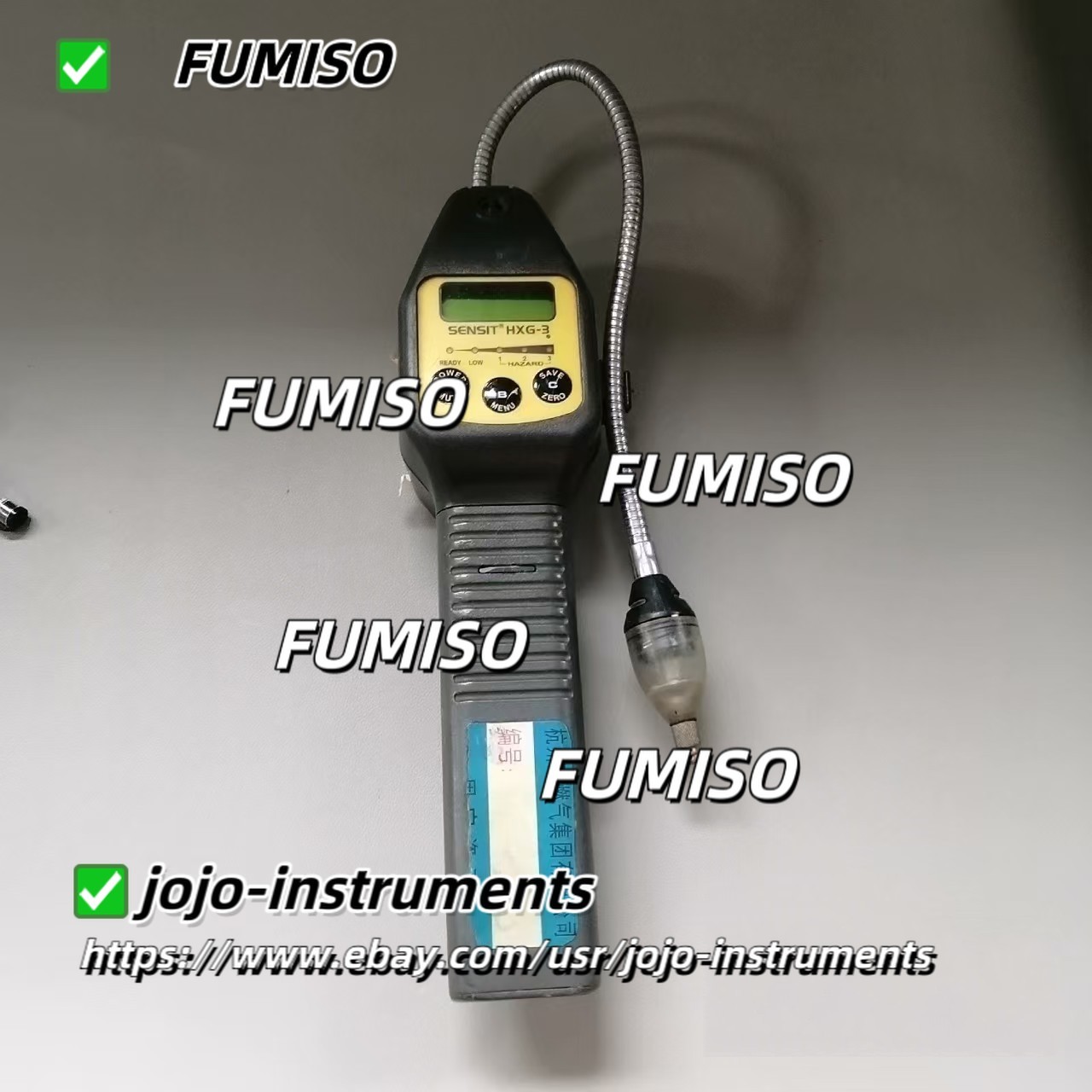 1PCS Used Sensit HXG-3 Combustible Gas Detector Via DHL or Fedex*jo
