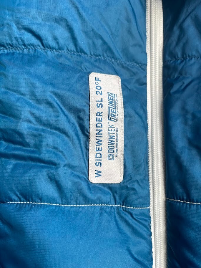 Big Agnes Sidewinder SL Sleeping Bag - 20 Down - Used