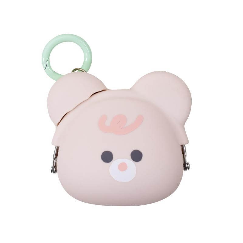 PG Design PochiMi Merry Pink Bear Coin & Chip Case