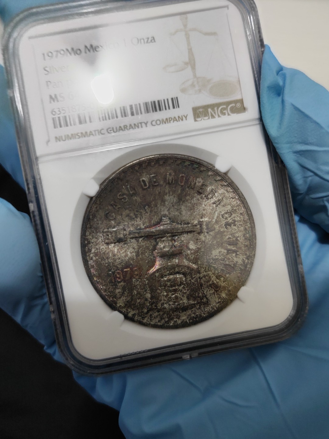 1979 1 oz Balance MS64 NGC with Toning