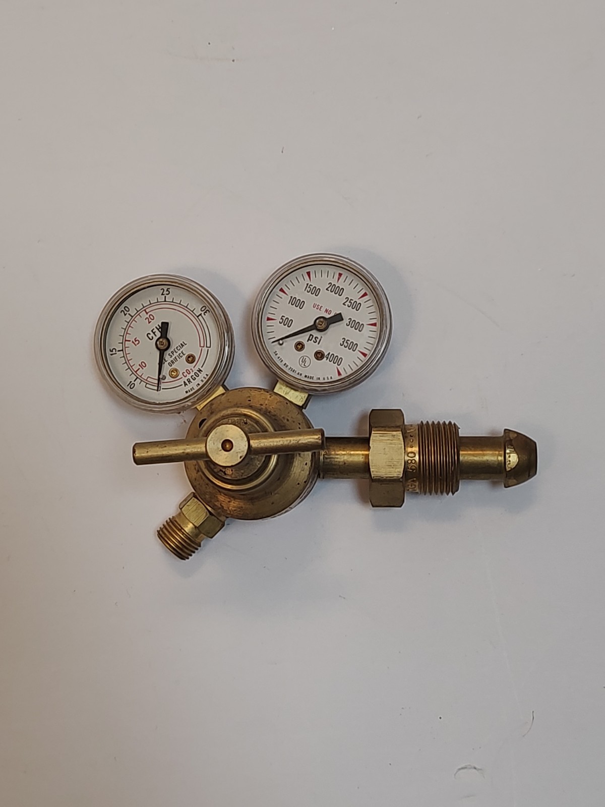 Argon Compressed Gas Regulator Model 1744