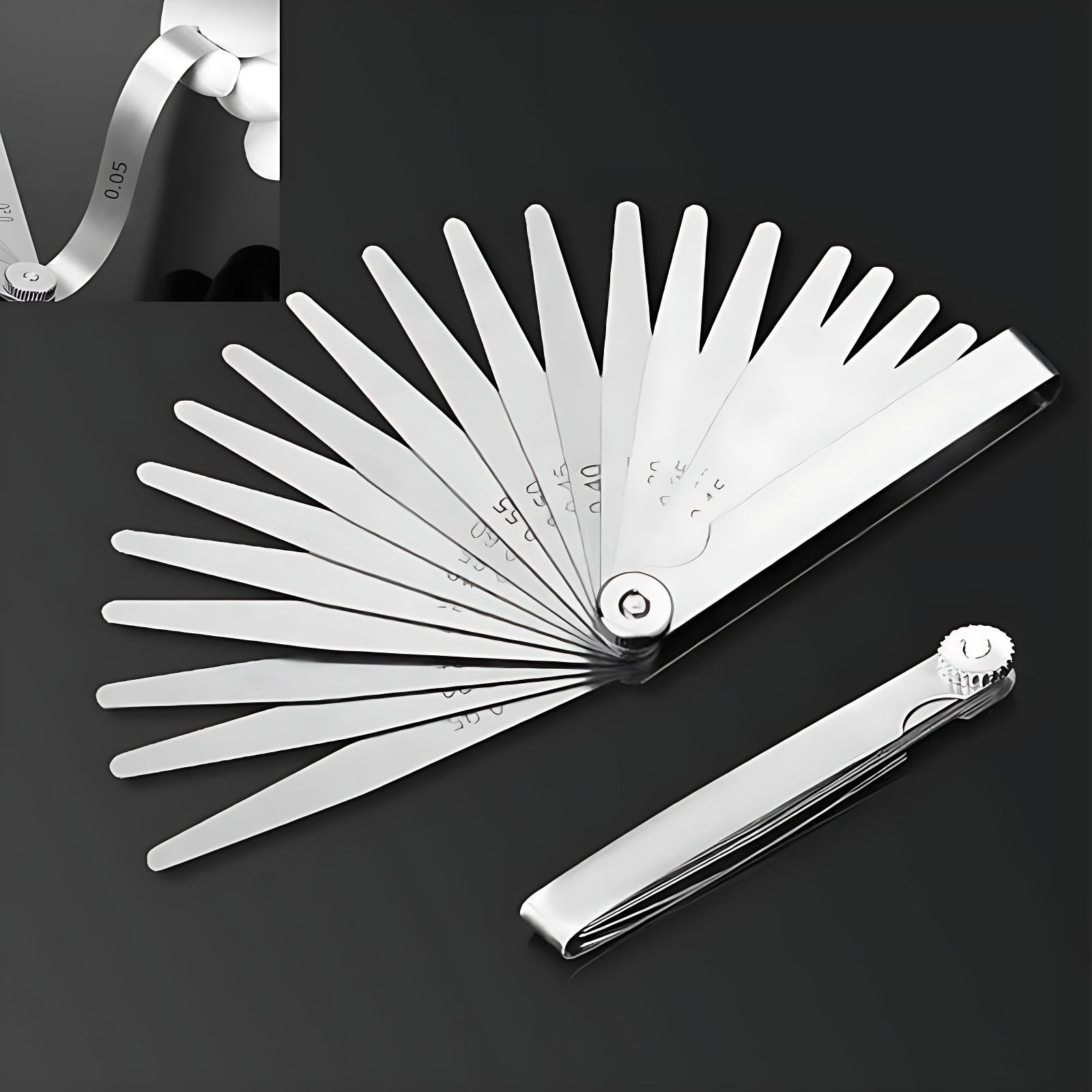 V2A Stainless Steel Feeler Gauge Set | High Precision | Valve Gap Measurement