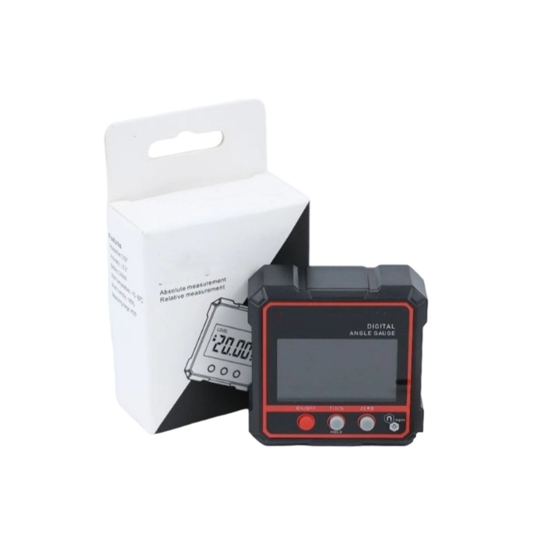 Mini Digital Level Tool Strong Magnet Base for Equipment Alignment Adjustments