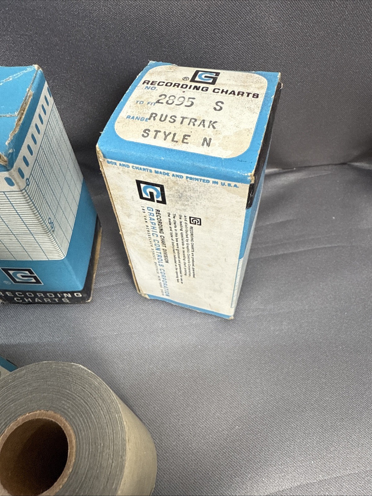 Graphic Controls Corporation Recording Charts 2895 S Style N Lot Of 6
