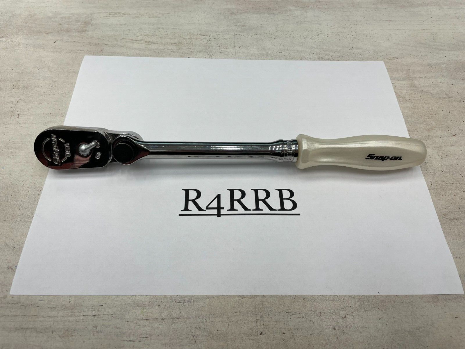 Snap-on Tools PEARL WHITE 3/8" Drive Hard Grip Multi-Position Ratchet FHD80MPPW