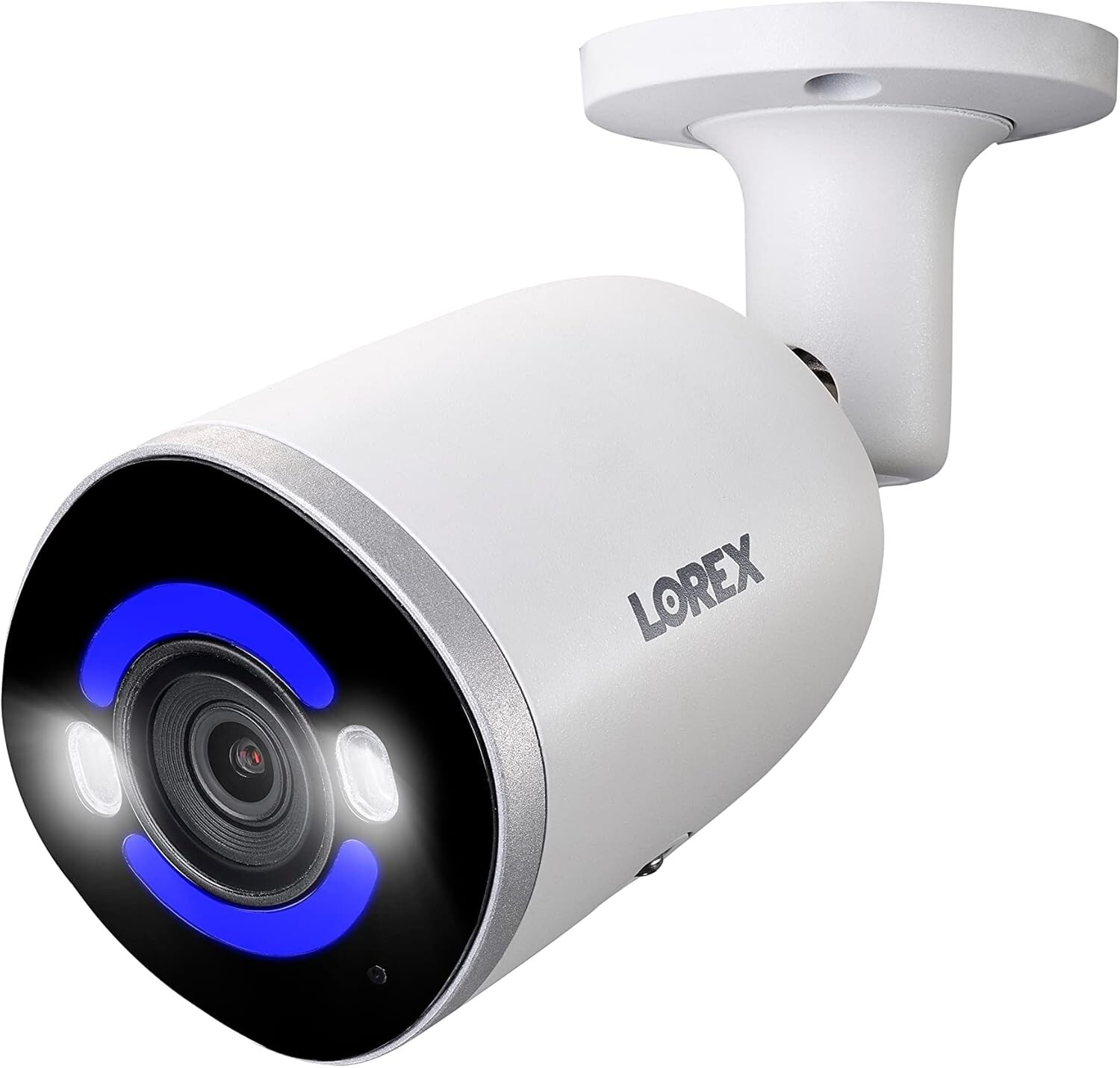 Lorex E895AB 4K Deterrence Bullet AI PoE IP Wired Add-On Security Camera, New