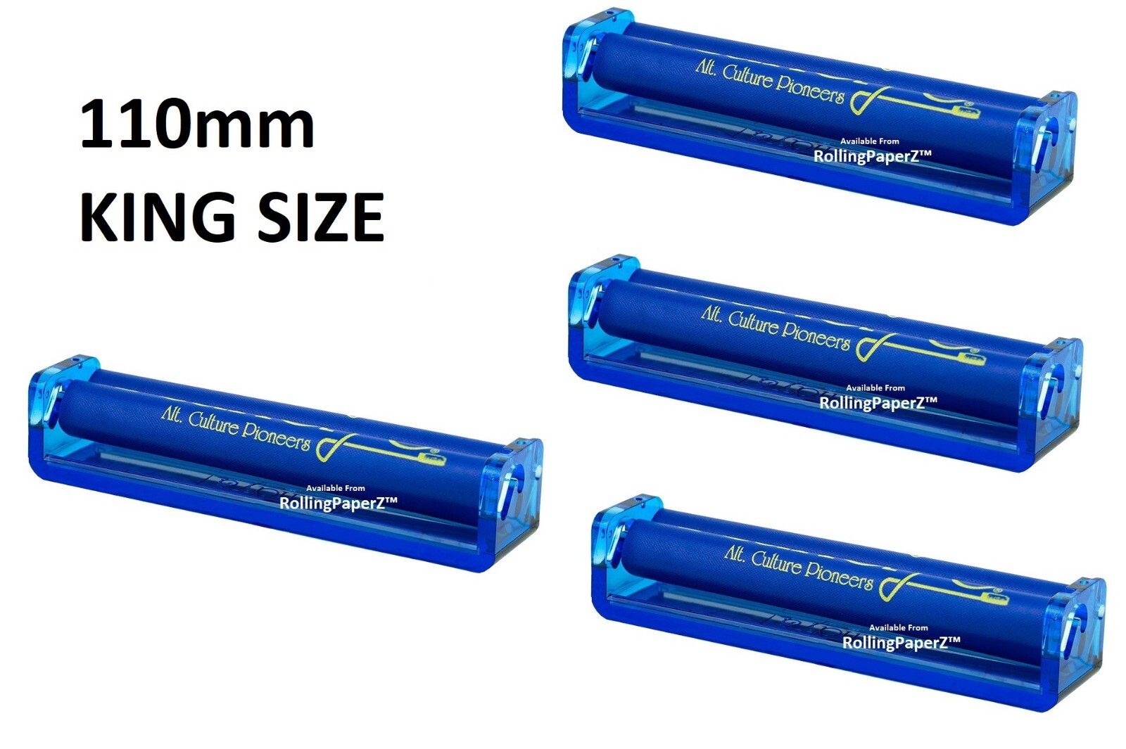 BUY 4 X Randy's Rollers - 110mm Cigarette Rolling Machines for King size papers