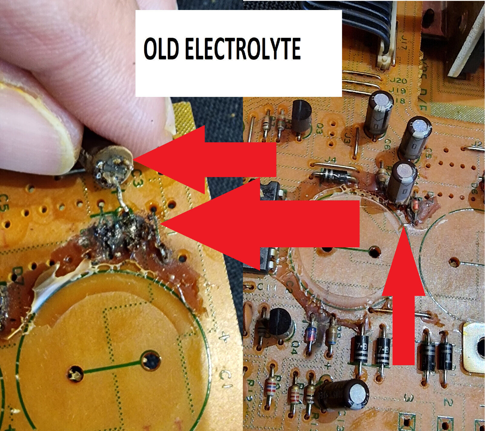 Stereo Tuner SONY ST-5950SD Repair KIT - all capacitors