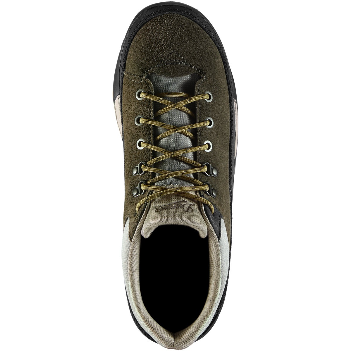 Danner Men's 4" Panorama Low Hiking Shoe Black Olive - 63473, Black Olive