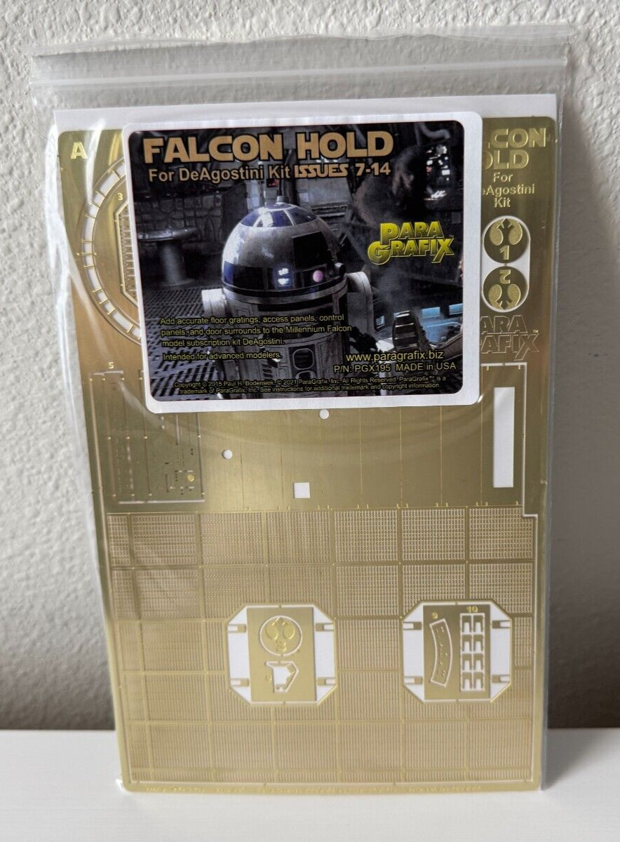 Paragrafix DeAgostini Falcon Hold Photoetch Set 1/43 PGX195