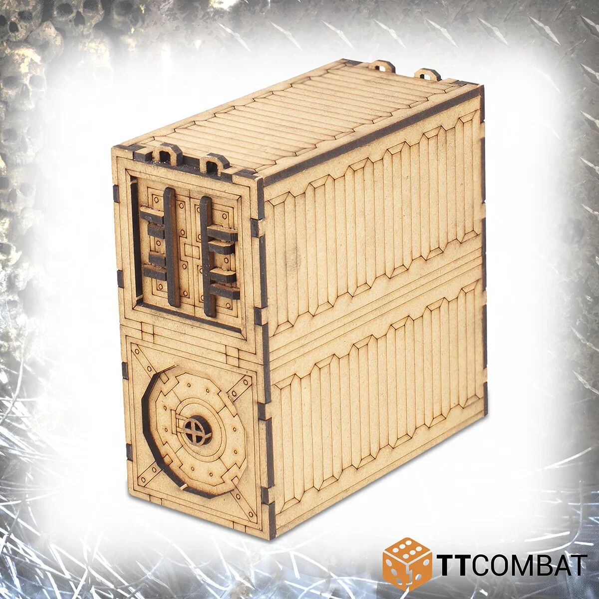 TTCombat TTSCW-SFG-166 Goliath Container Wall (Sci-Fi Gothic) Terrain Kit