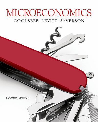 Microeconomics by Goolsbee, Austan; Levitt, Steven; Syverson, Chad