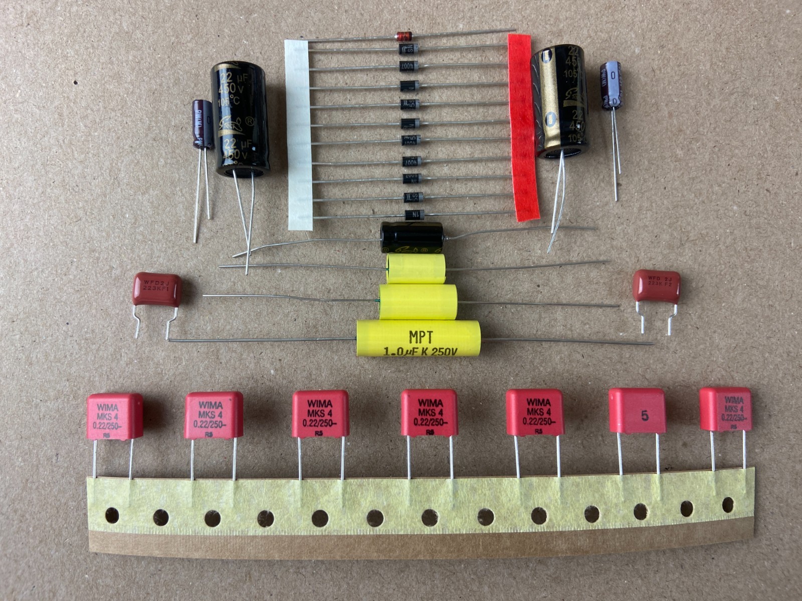 Heathkit SB-100 Complete Recap Kit Rebuild Set SB-101