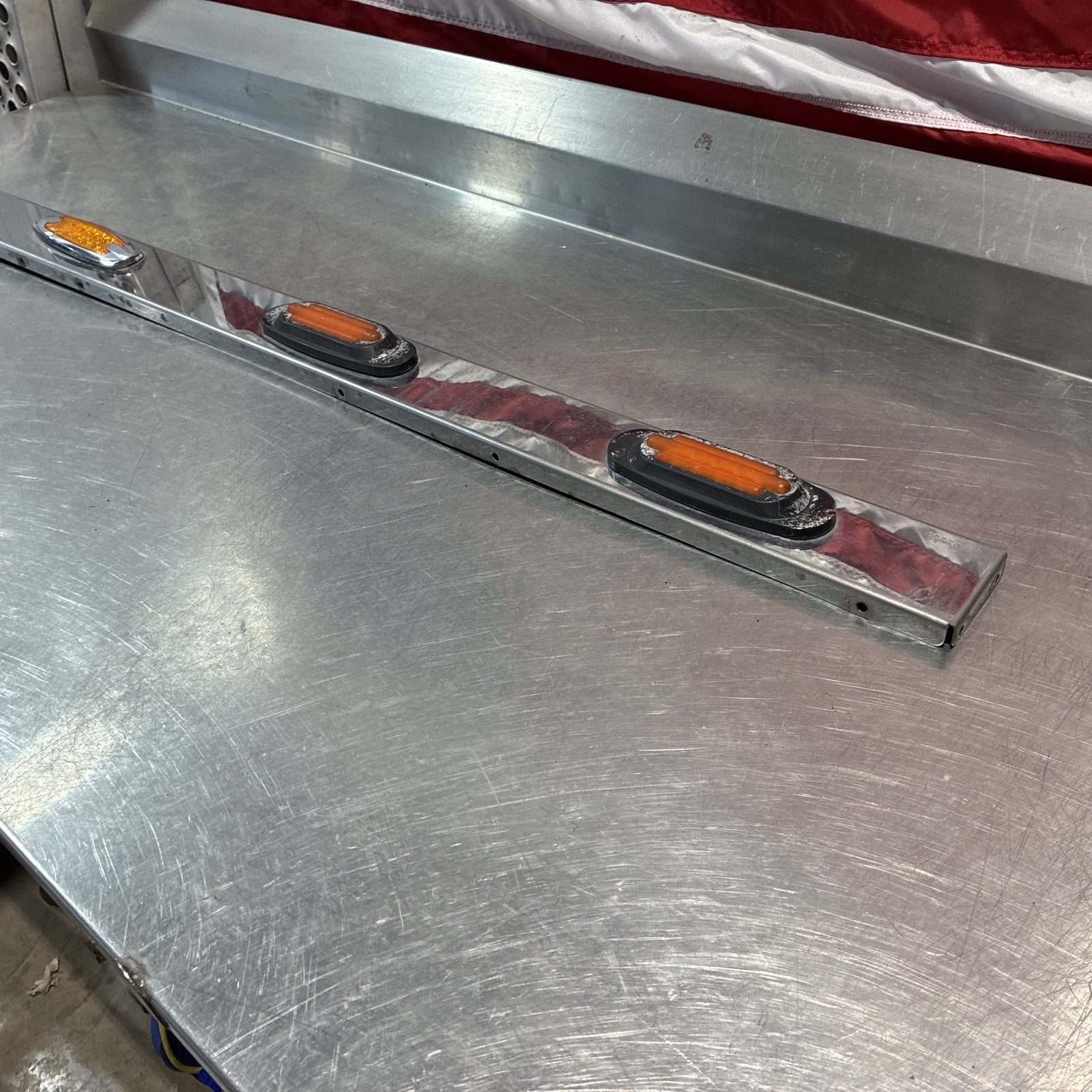 Kenworth W900 CHROME Left/Driver UNDER DOOR Panel