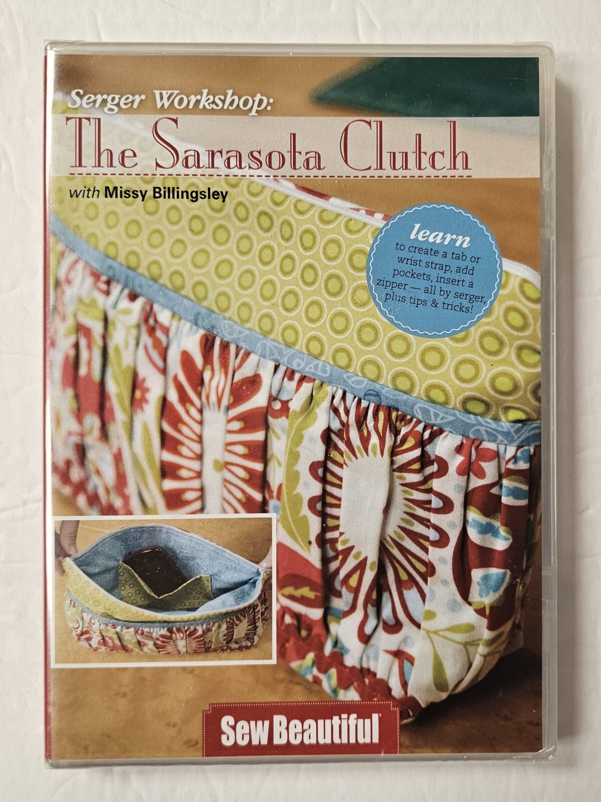 Serger Workshop: The Sarasota Clutch With Missy Billingsley Instructions