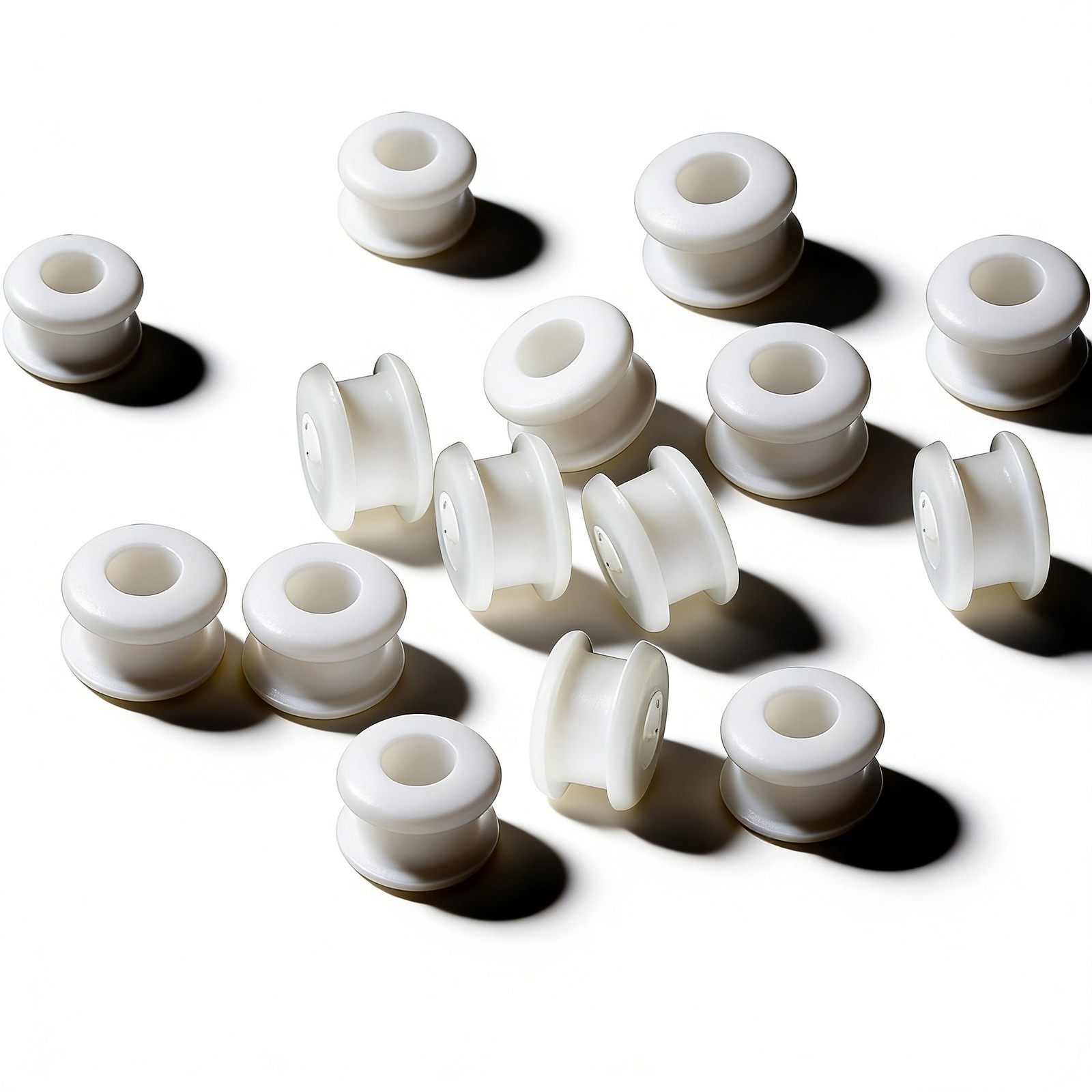 18Pcs Rubber Grommets White For Hunter Vintage Discontinued Ceiling Fans New