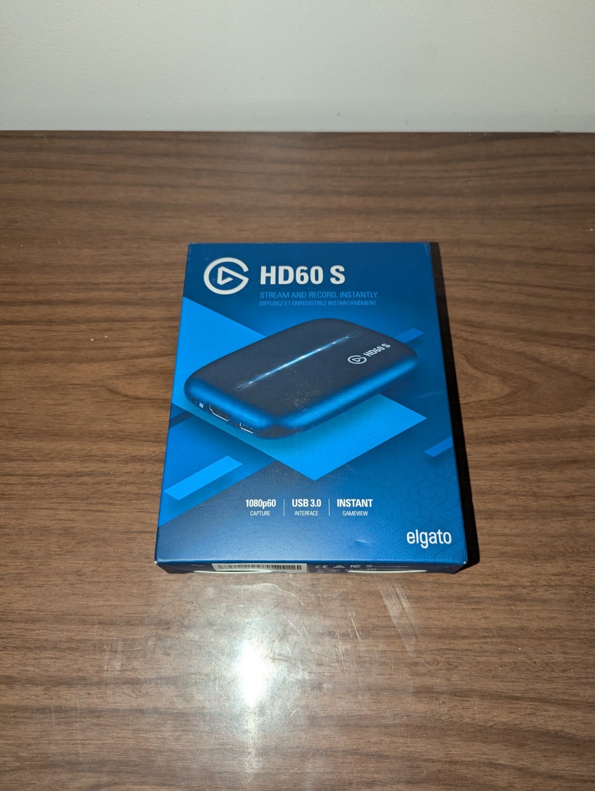 Elgato HD60 S High-Definition 1080P@60FPS, Power & HDMI Cable Included. Open Box