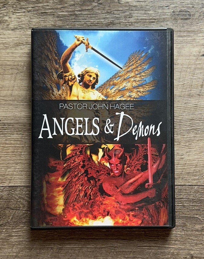 John Hagee - Angels & Demons (CD, 3-Disc Set) Teaching Christian Education RARE!