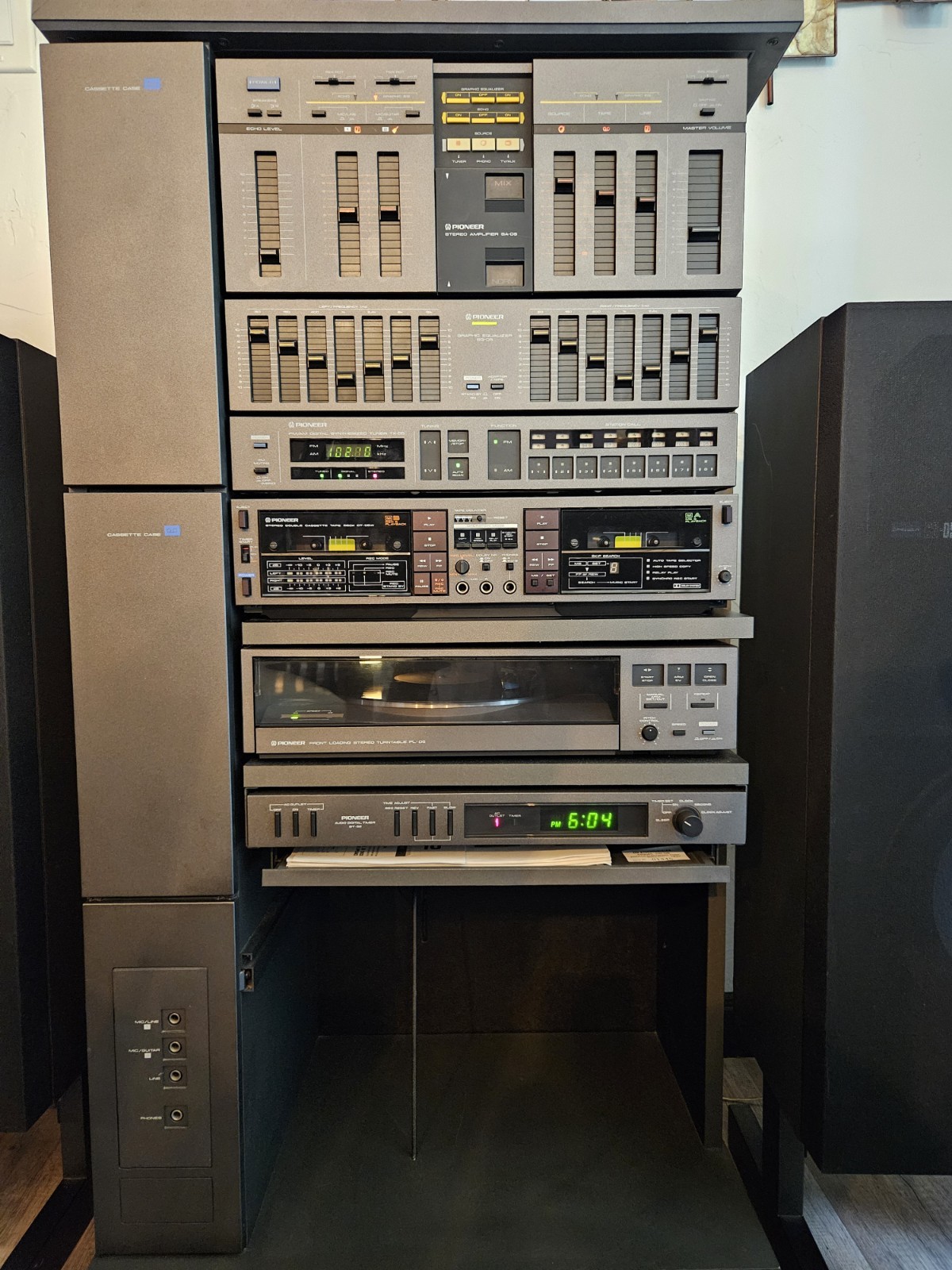 Pioneer Vintage Sound System Studio Boy Project S-101 Excellent condition.