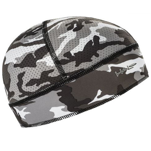 Halo Headband Skull Cap - Camo Gray