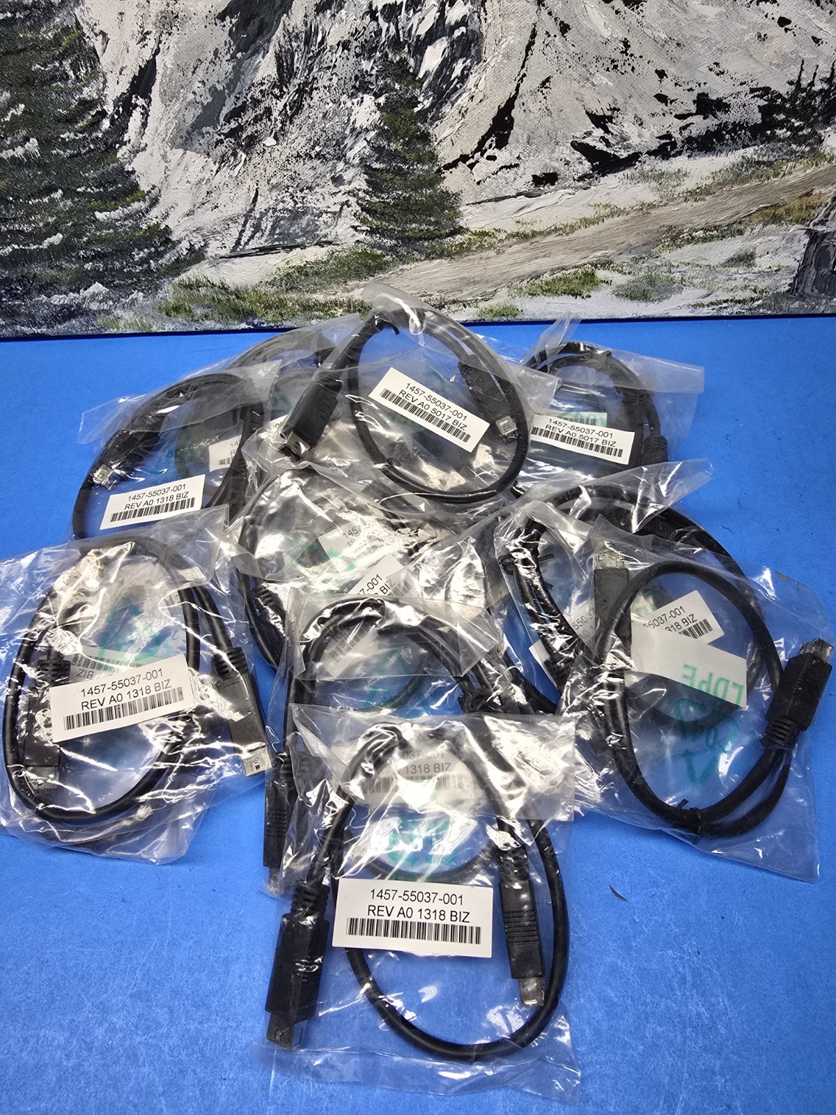 Polycom Connector Adapter Cable Poly 1457-55037-001 Poly Trio (LOT OF 16)