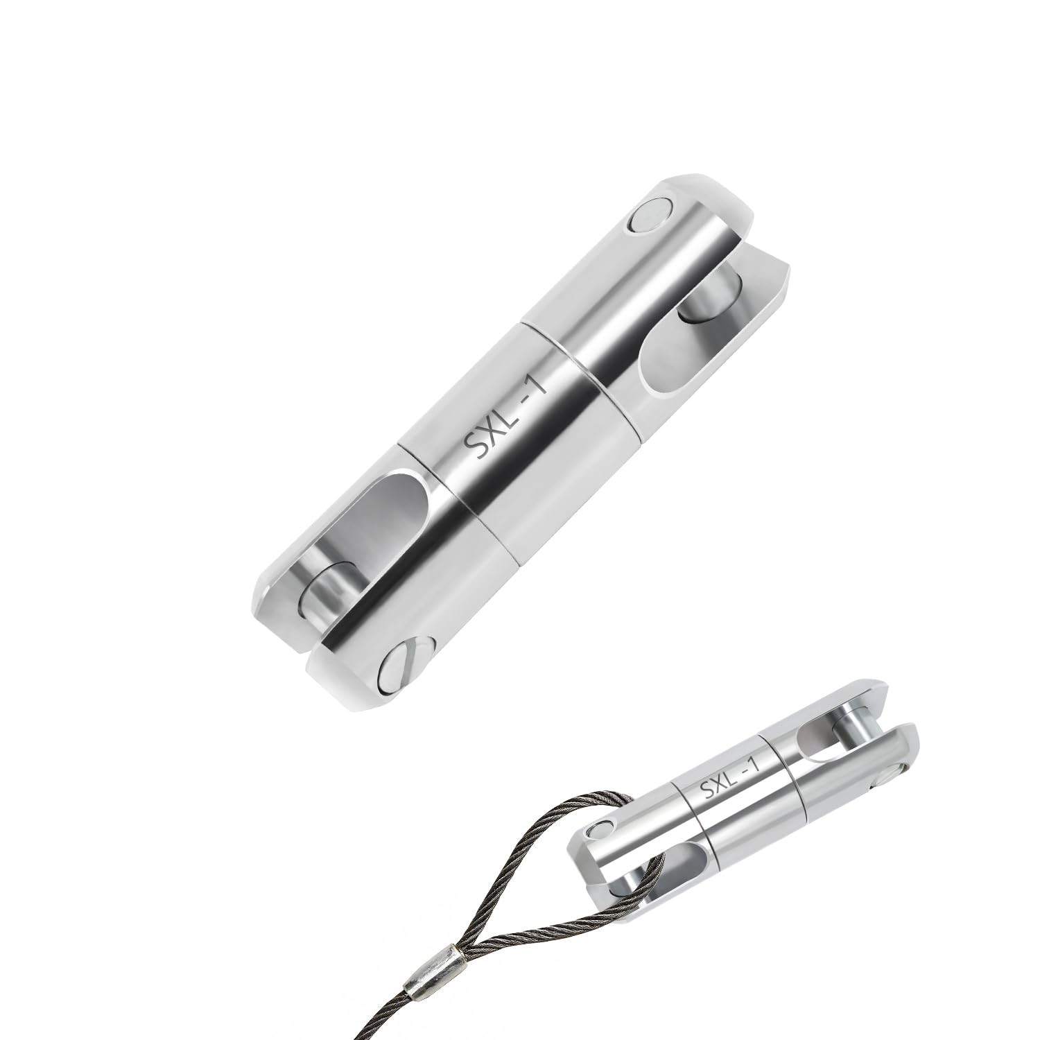 1 PCS 1 Ton Cable Pulling Swivel Wire Bearing Breakaway Connector Tool