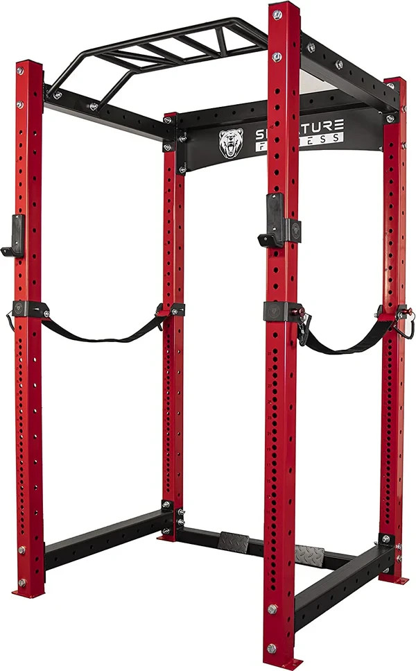Squat Rack Uprights Signature Fitness like Rogue REP Titan 3x3 11ga 83" set of 4