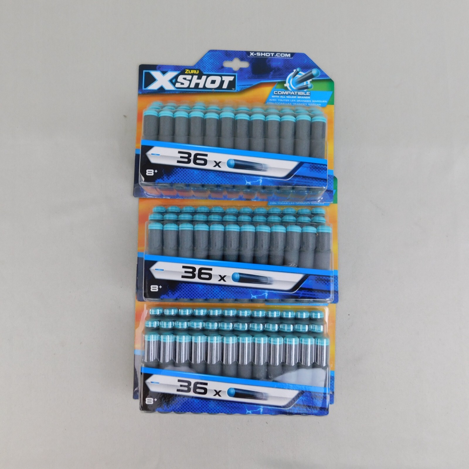 Zuru X-Shot Dart Refill Pack 108 Darts Compatible With All Major Brands #2974