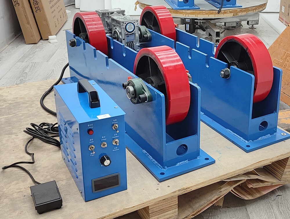 4400LB Welding Tank Turning Rolls Linkage Roller Welding Positioner Dia.50-1000m
