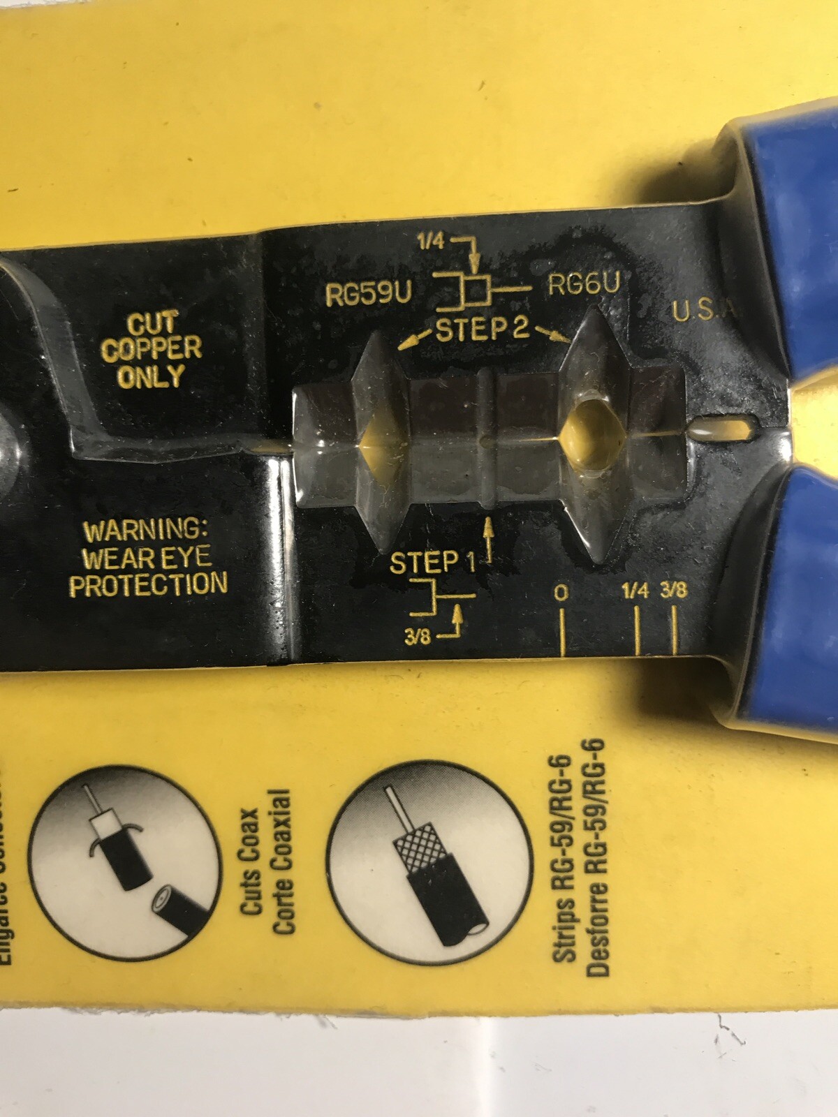 KLEIN TOOLS Coax Multi-Purpose Electrical Plier Tool 1008 Made in USA