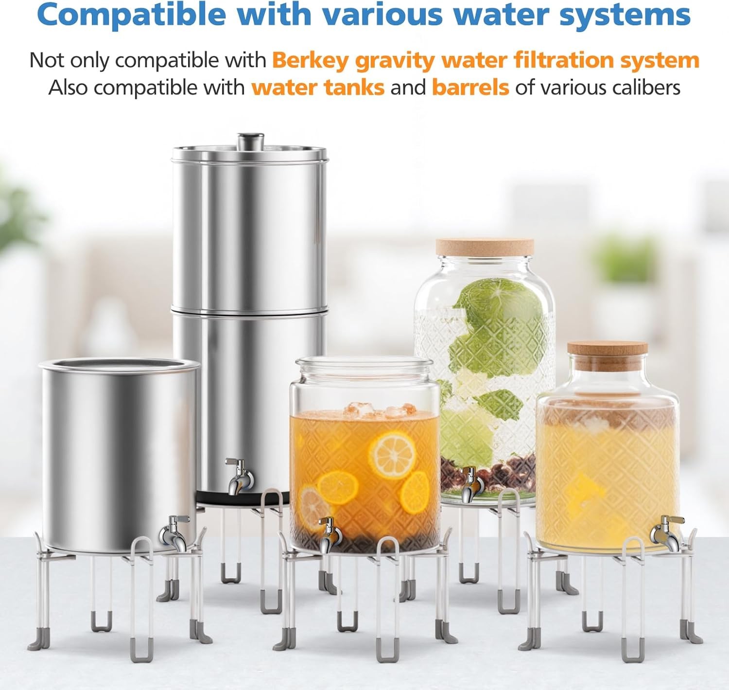 Stainless Steel Spigot - Fits Alexapure Pro Berkey Systems ProOne