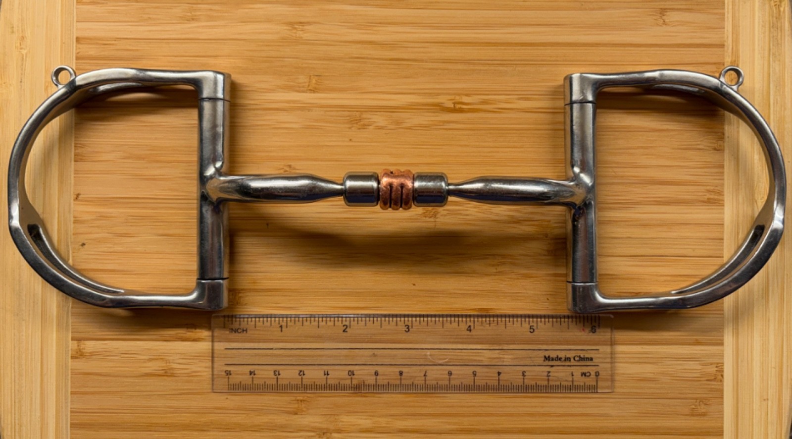 Myler Level 1 Comfort Snaffle 5.5"  D-ring copper roller